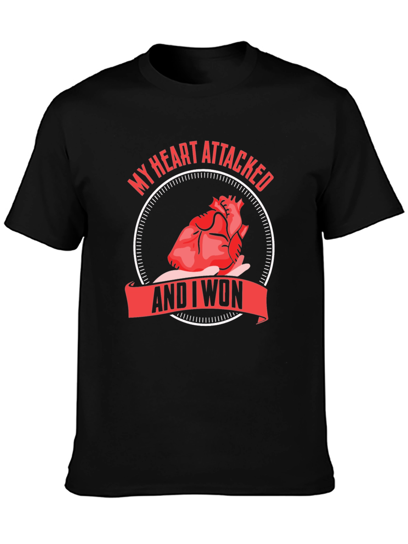 Heart Attack Survivor T-Shirt - I Won