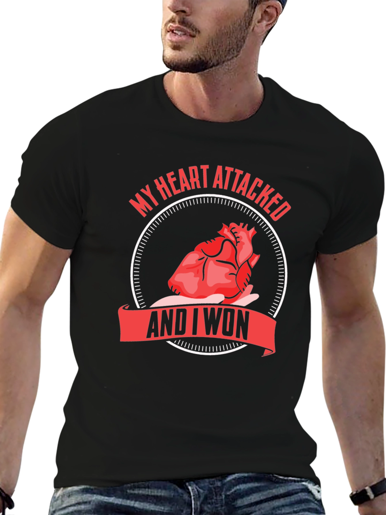 Heart Attack Survivor T-Shirt - I Won