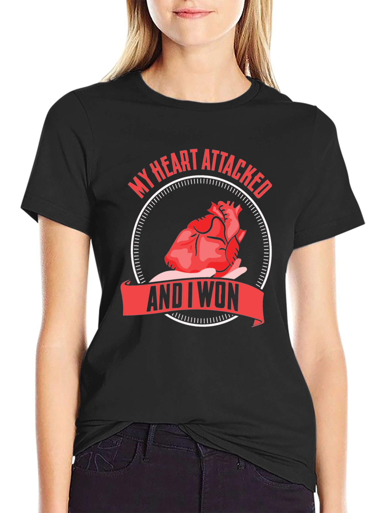 Heart Attack Survivor T-Shirt - I Won