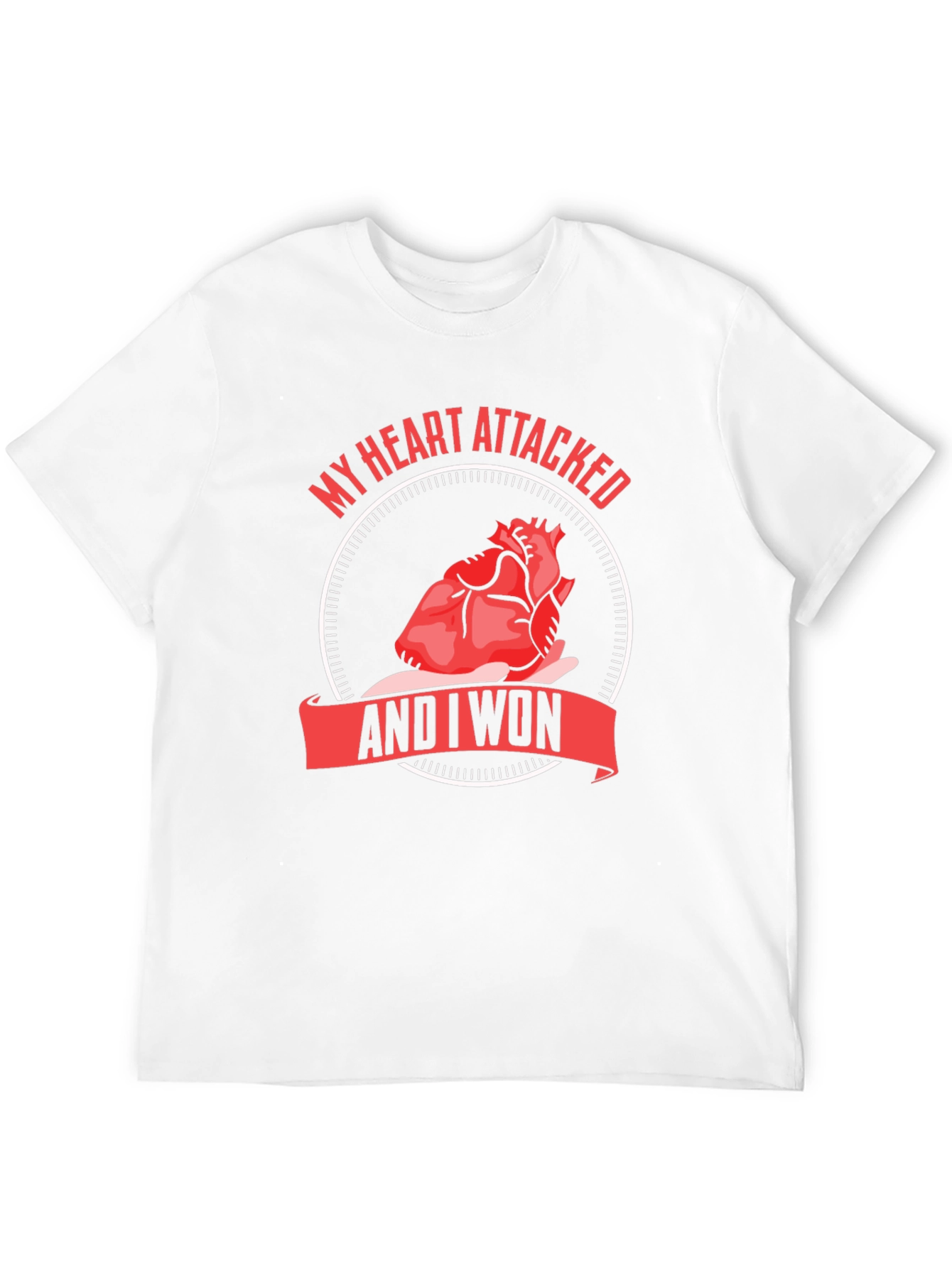 Heart Attack Survivor T-Shirt - I Won