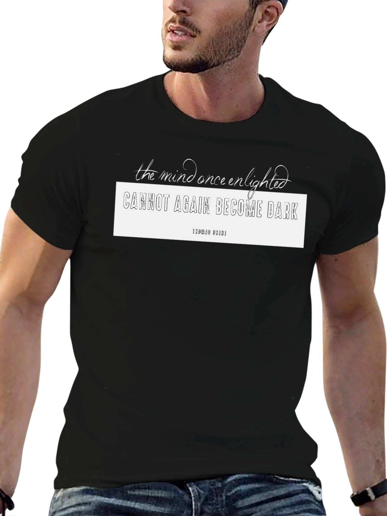 Enlightened Mind Black T-Shirt