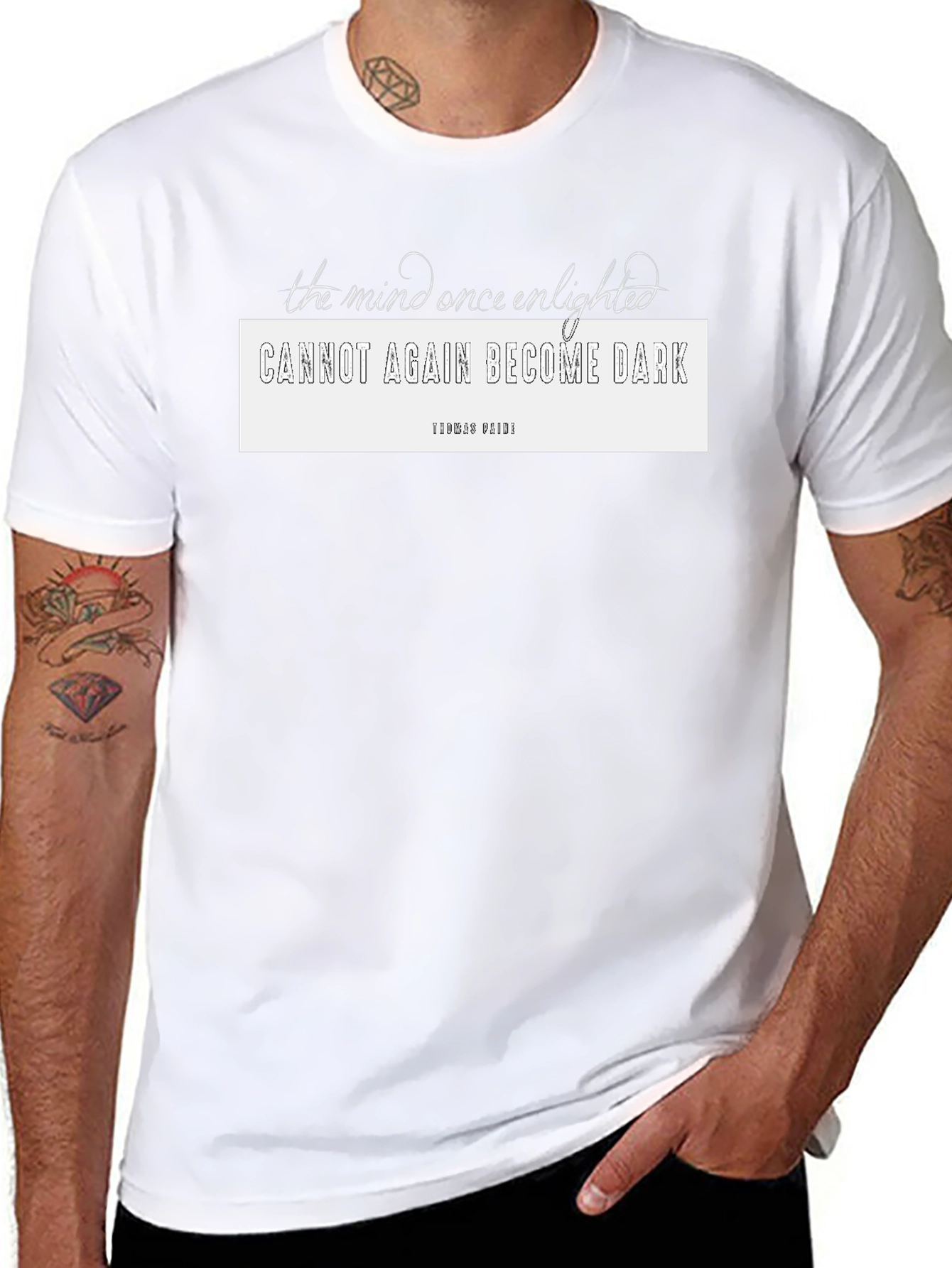 Enlightened Mind Black T-Shirt