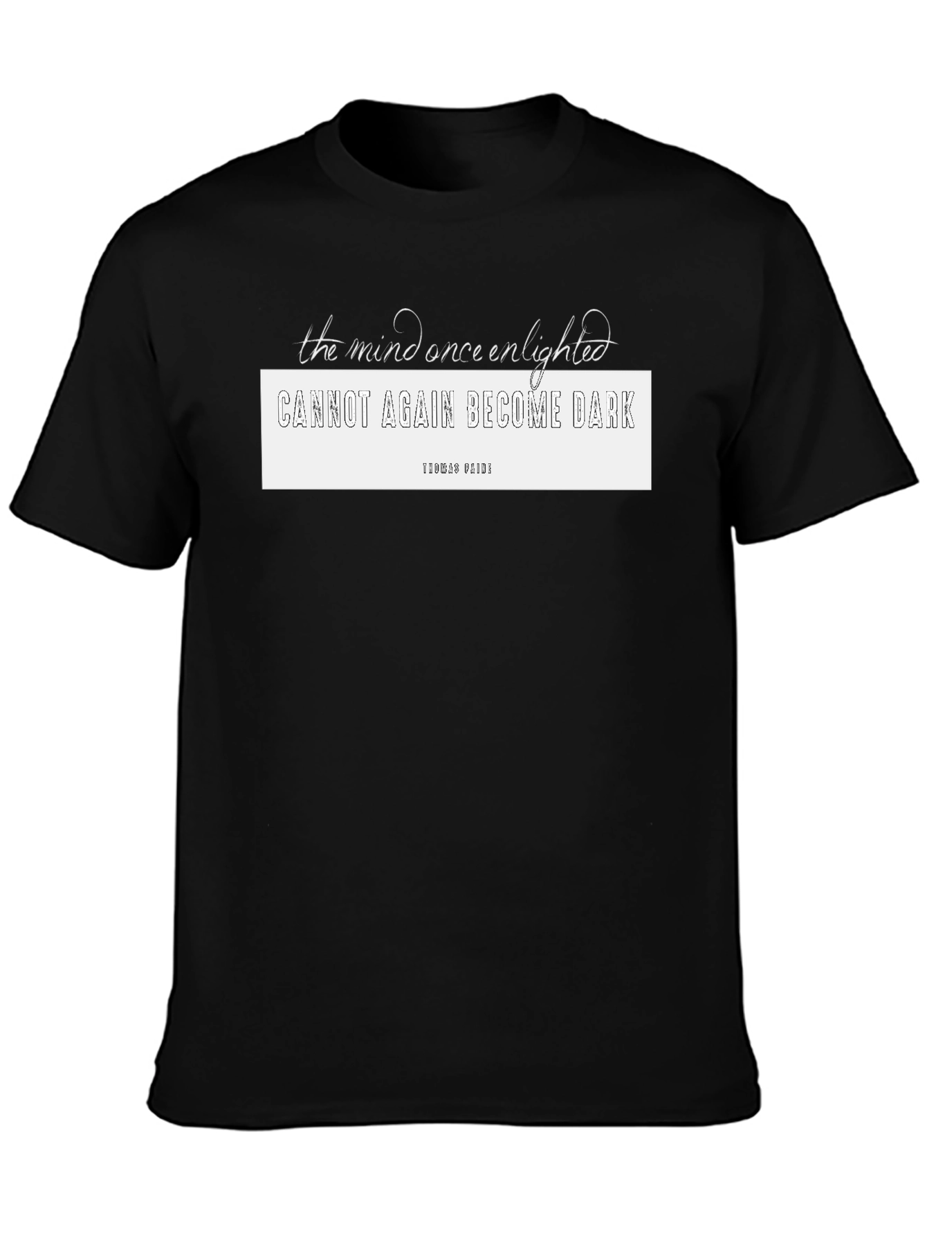 Enlightened Mind Black T-Shirt