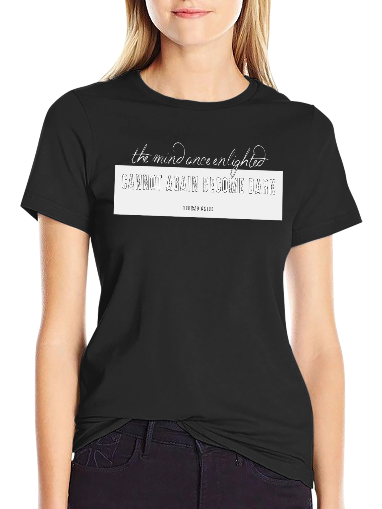 Enlightened Mind Black T-Shirt
