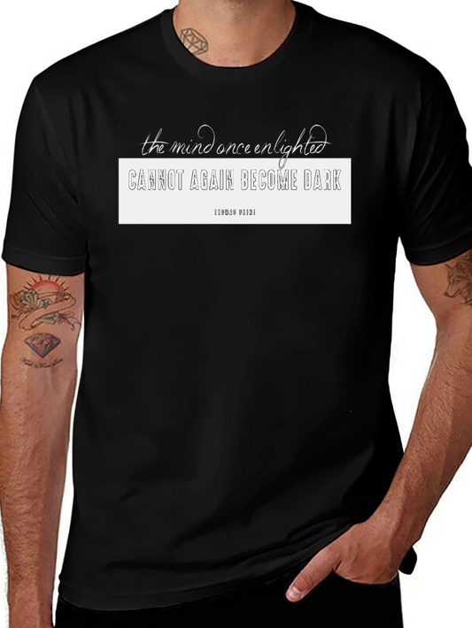 Enlightened Mind Black T-Shirt