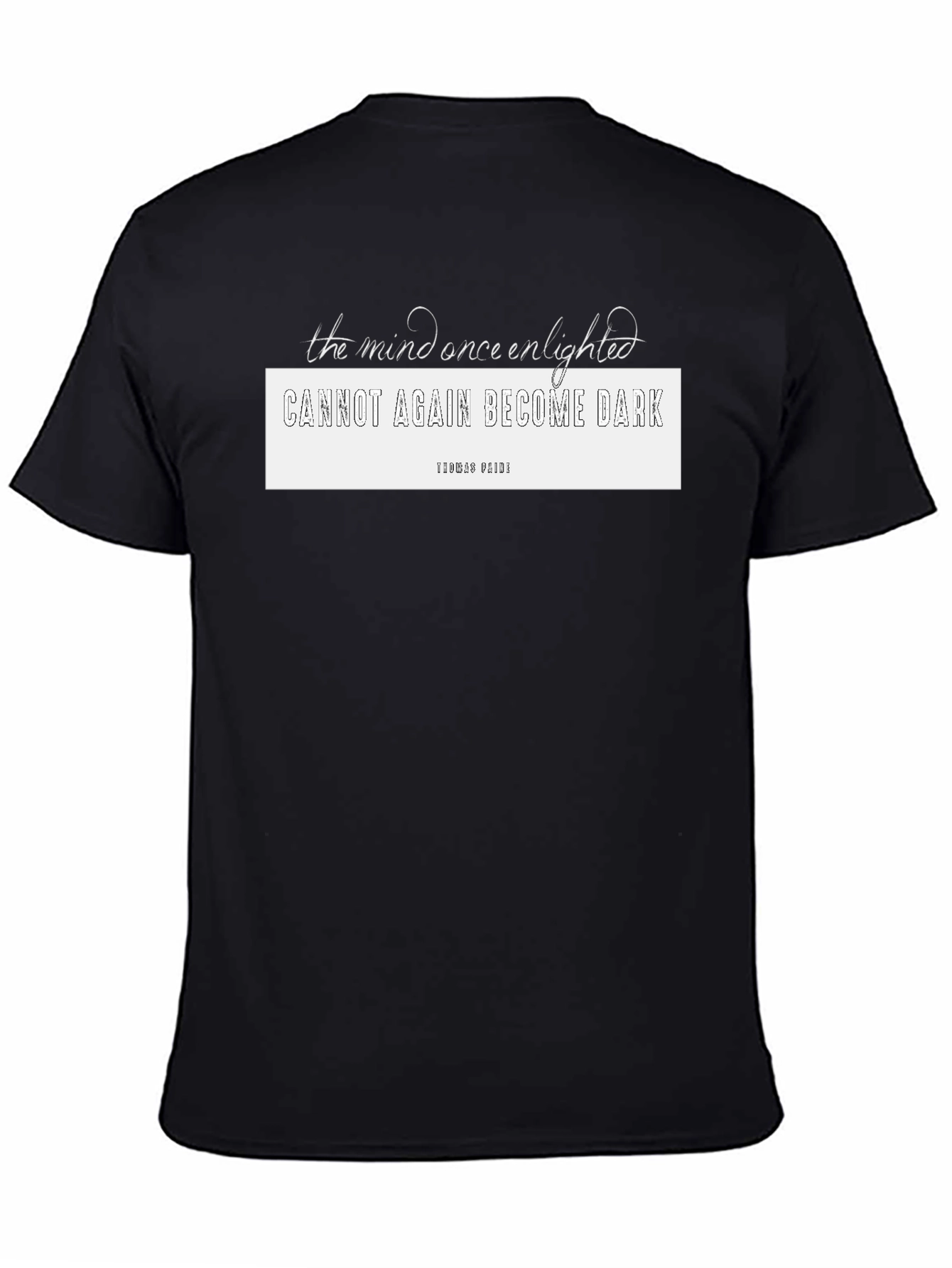 Enlightened Mind Black T-Shirt