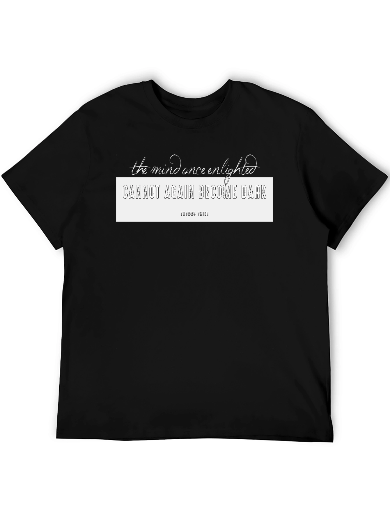 Enlightened Mind Black T-Shirt
