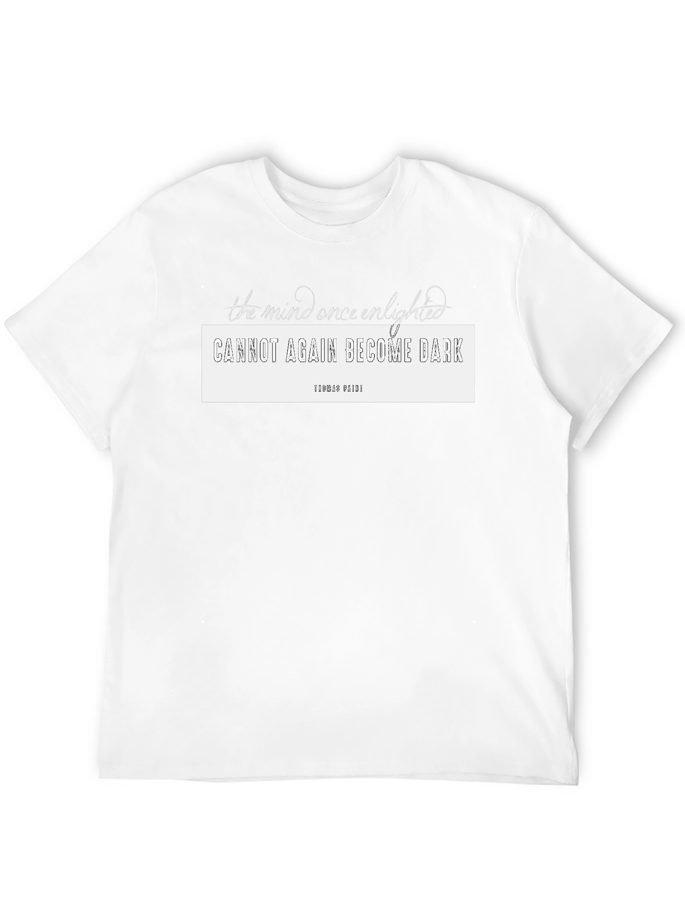 Enlightened Mind Black T-Shirt