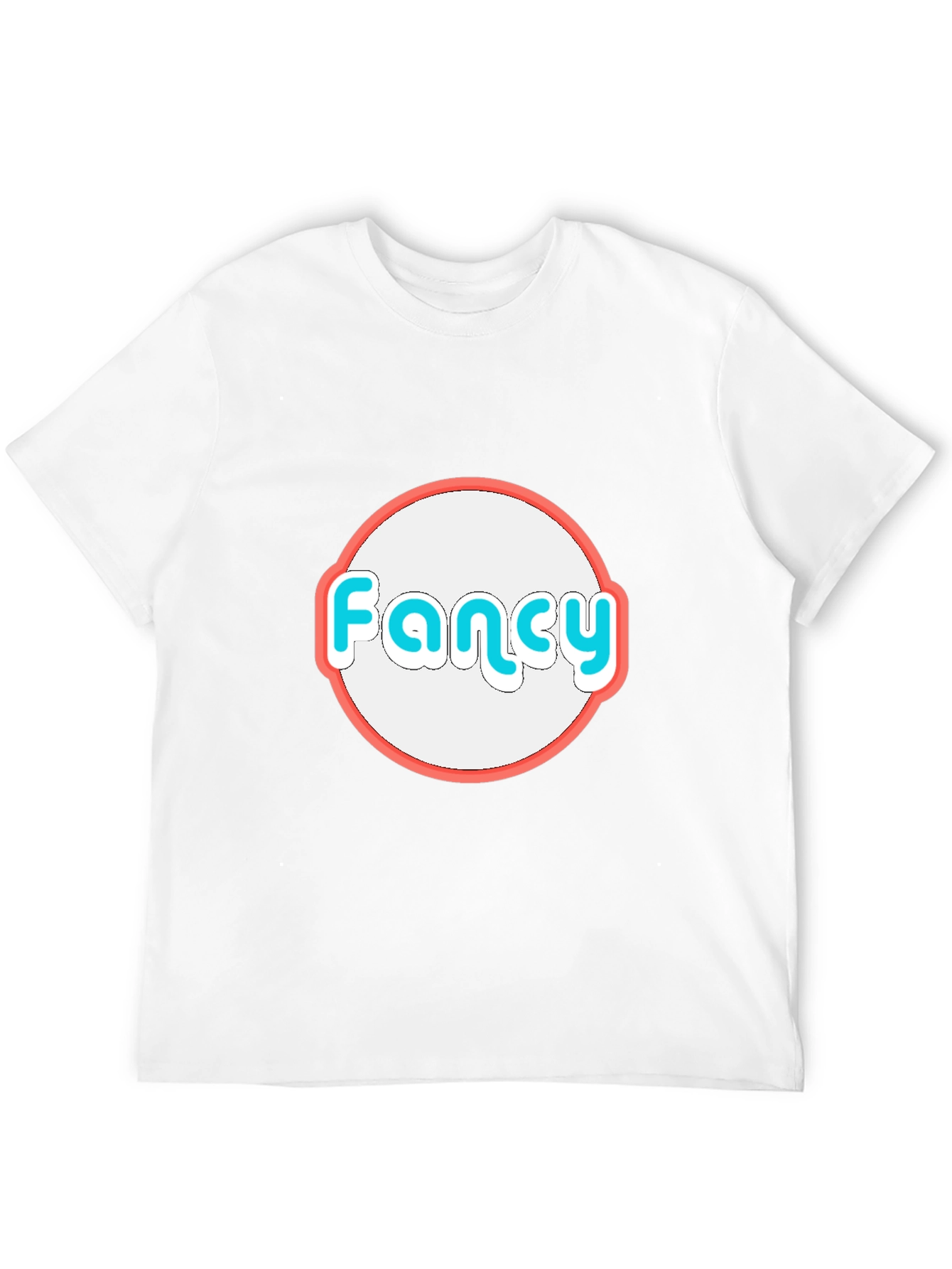 Fancy Graphic Tee - Black Cotton Blend