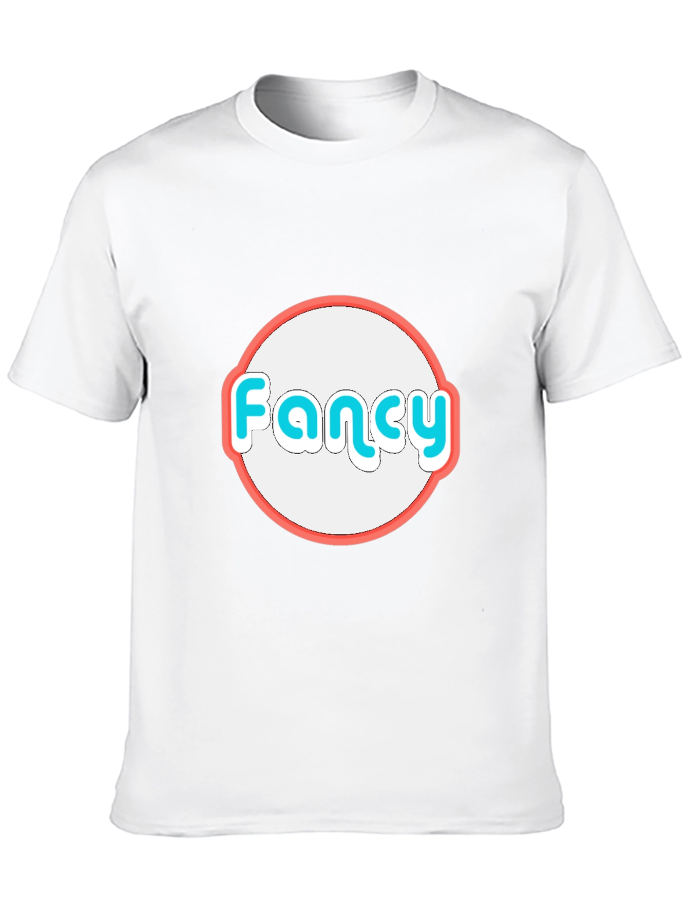 Fancy Graphic Tee - Black Cotton Blend