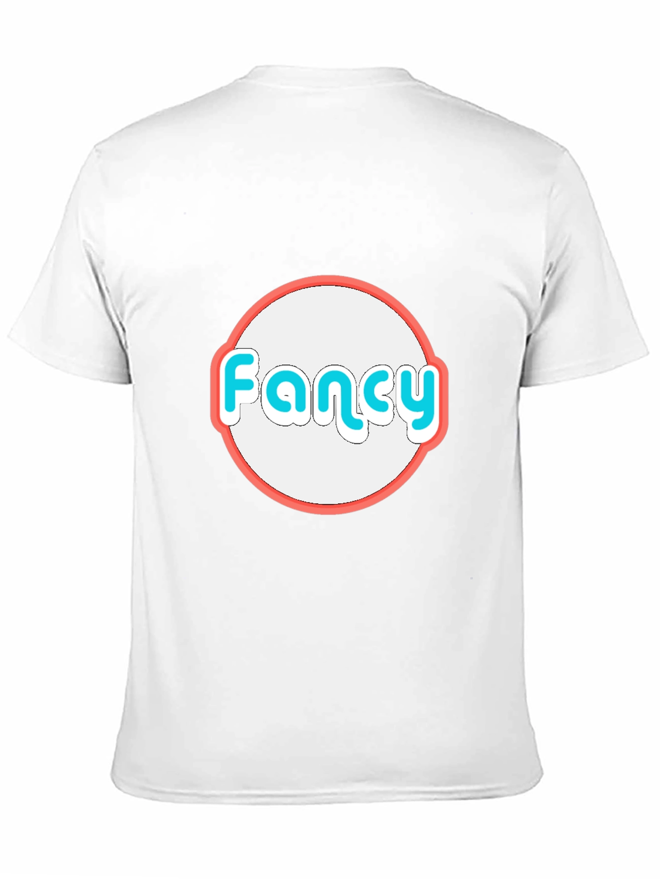 Fancy Graphic Tee - Black Cotton Blend