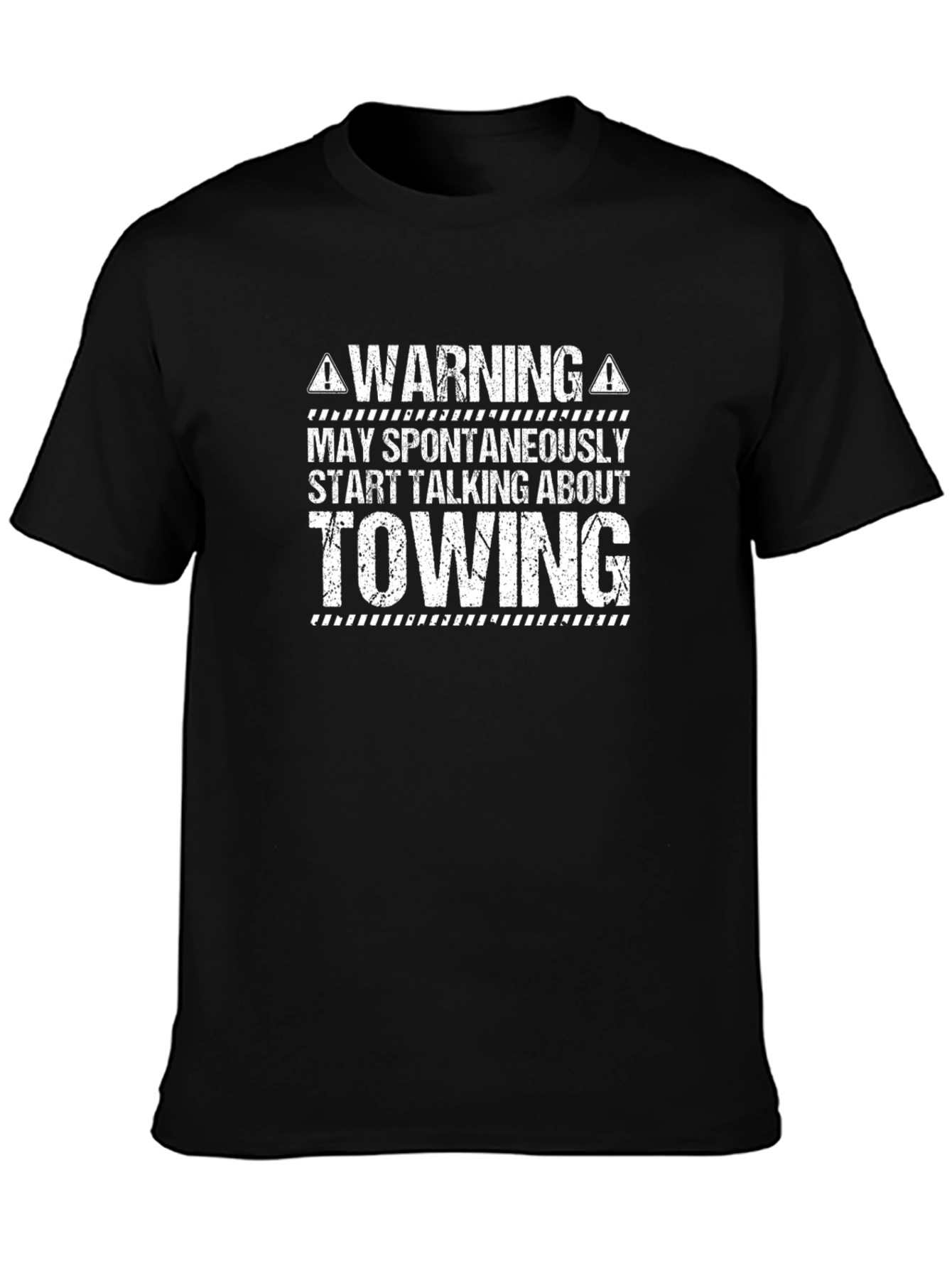 Warning Towing T-Shirt
