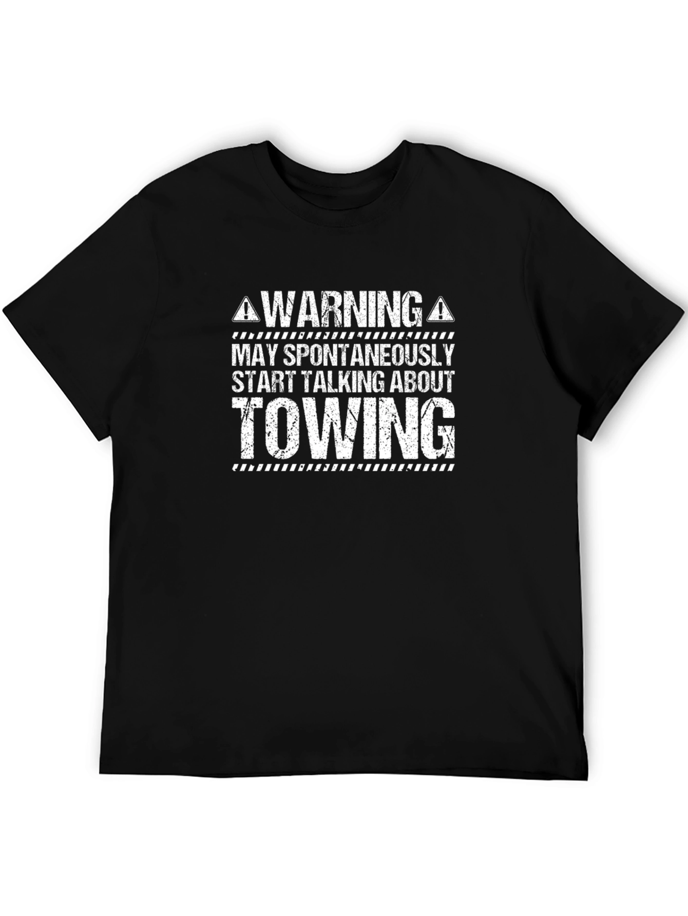 Warning Towing T-Shirt