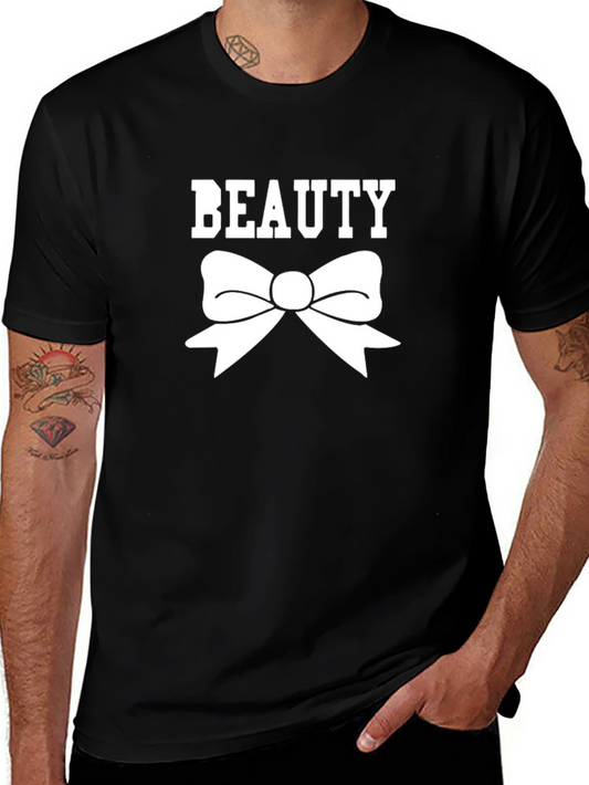 Beauty Bow T-Shirt - Stylish Graphic Tee