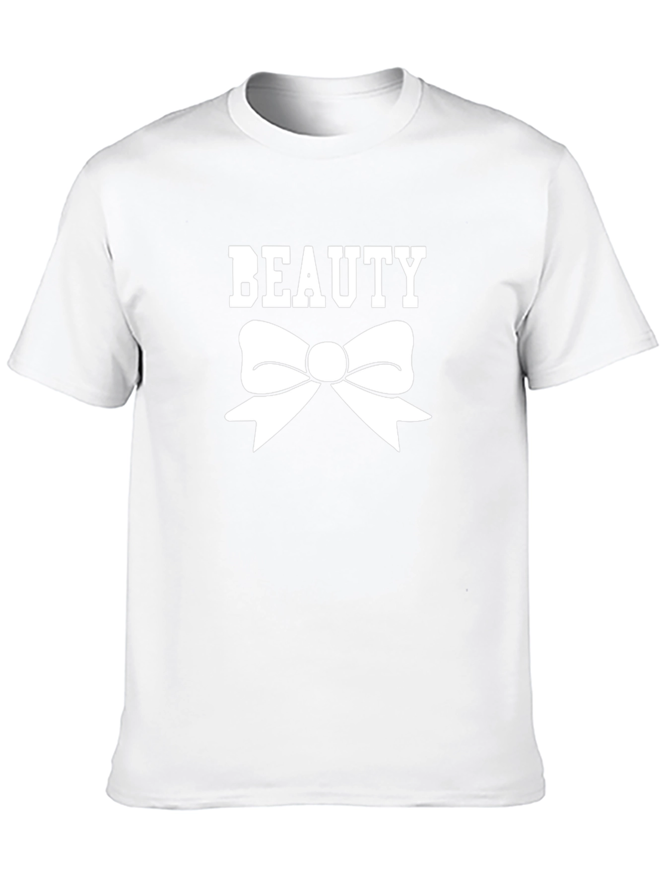 Beauty Bow T-Shirt - Stylish Graphic Tee