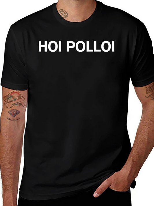 Hoi Polloi Graphic T-Shirt - Classic Black Tee