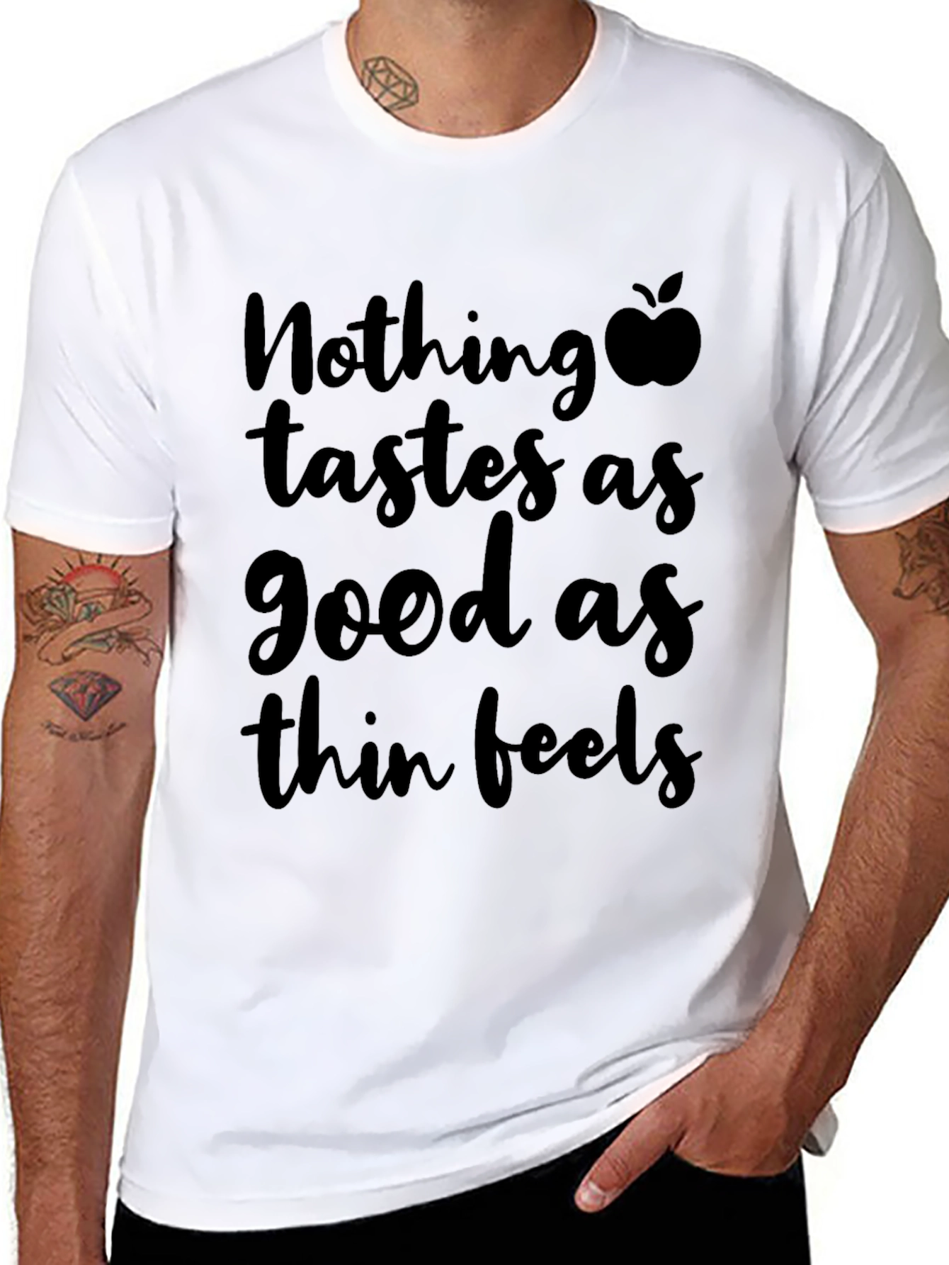 Nothing Tastes As Good Black T-Shirt