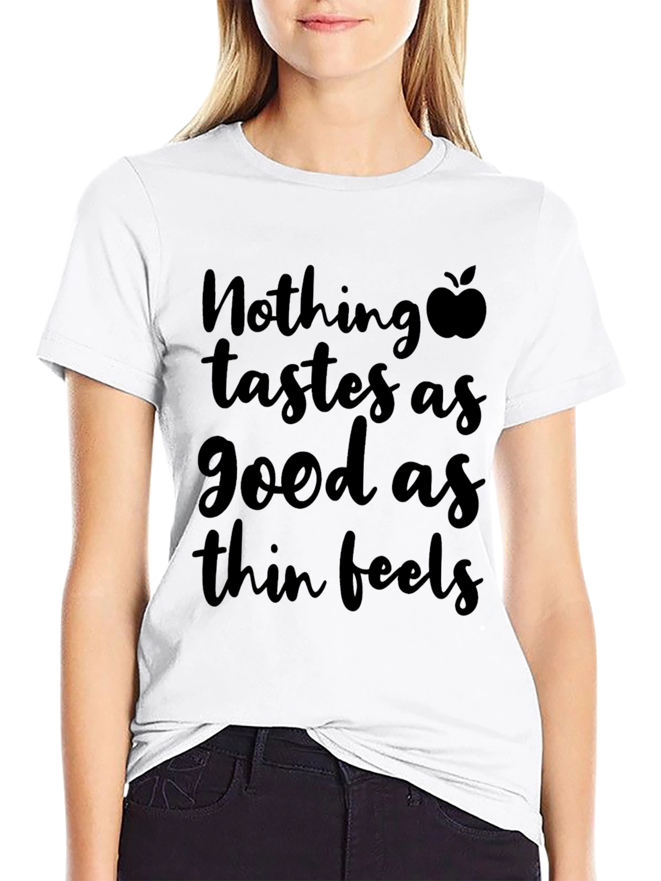 Nothing Tastes As Good Black T-Shirt
