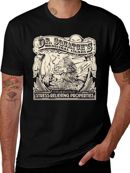 Dr. Squatchs Medicinal Cigars Graphic Tee