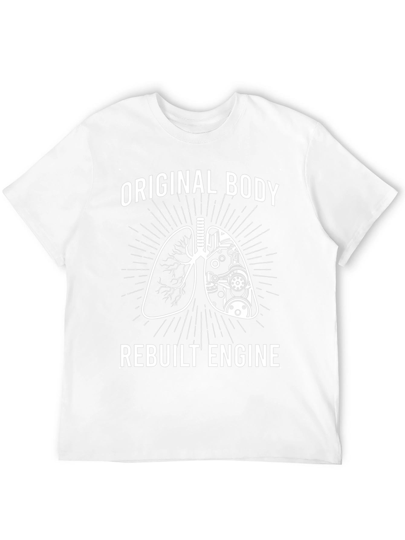 Original Body Rebuilt Engine T-Shirt - Black