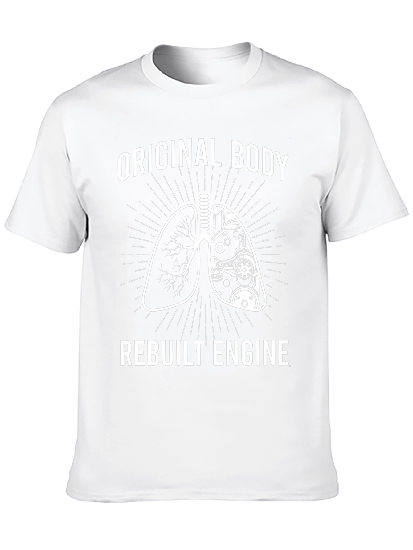 Original Body Rebuilt Engine T-Shirt - Black