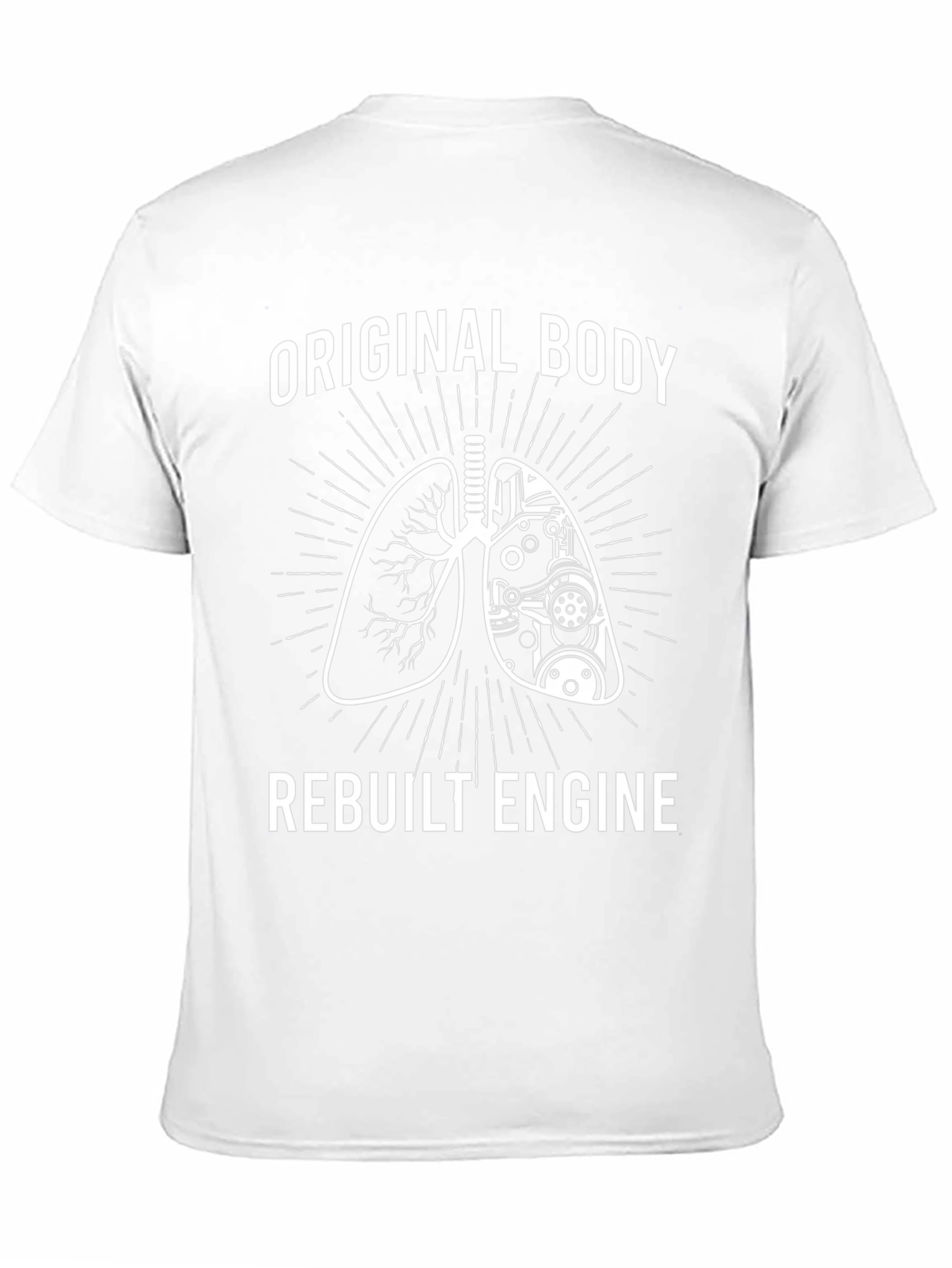 Original Body Rebuilt Engine T-Shirt - Black