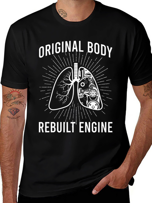 Original Body Rebuilt Engine T-Shirt - Black
