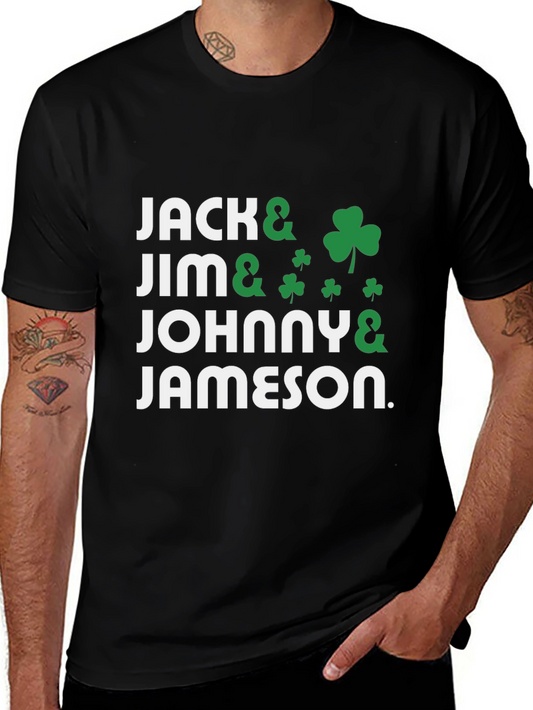 Jack Jim Johnny Jameson St. Patricks Day T-Shirt