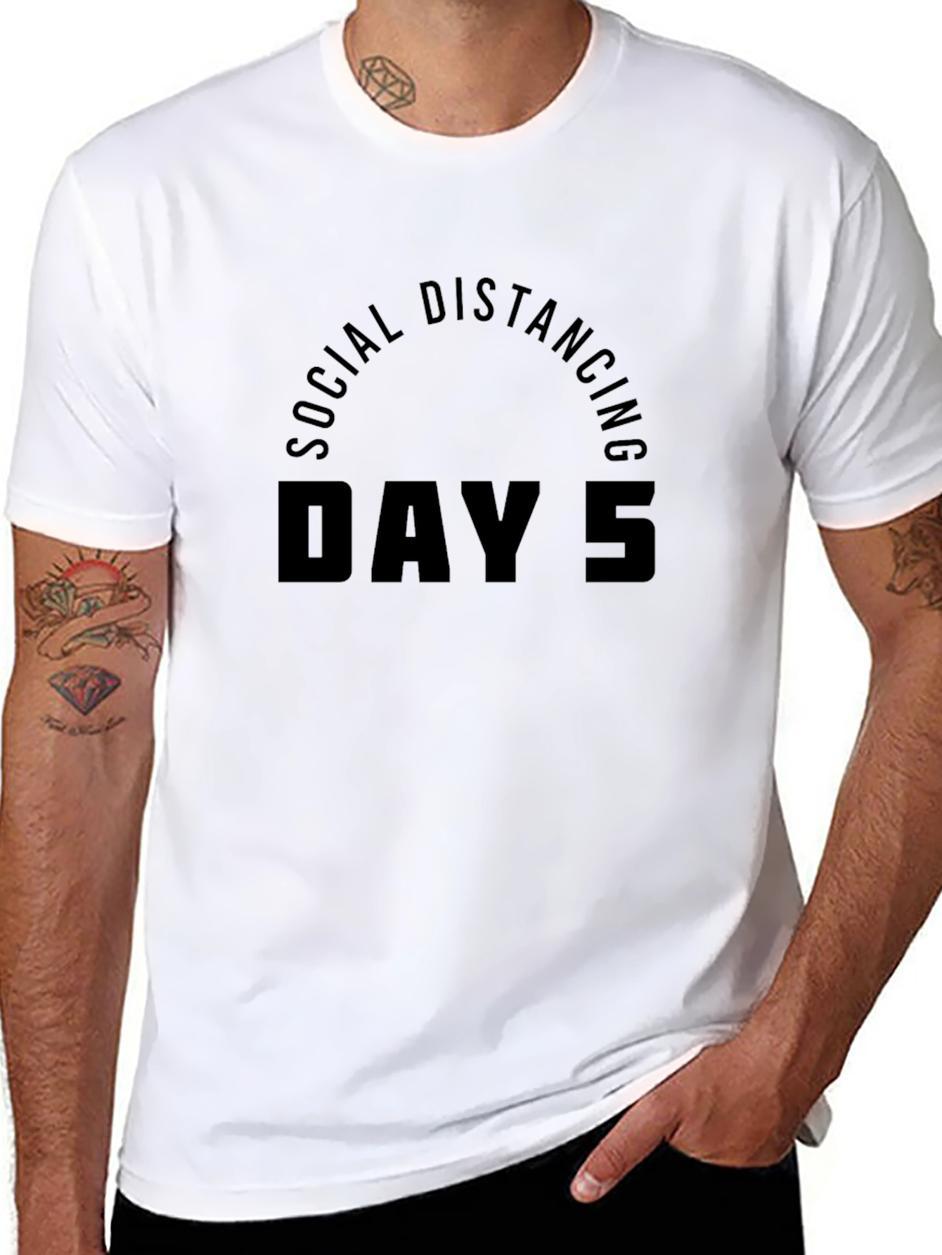 Social Distancing Day 5 T-Shirt