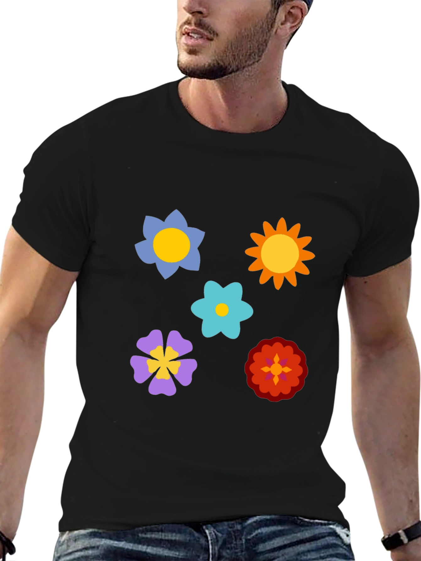 Floral Graphic Print T-Shirt