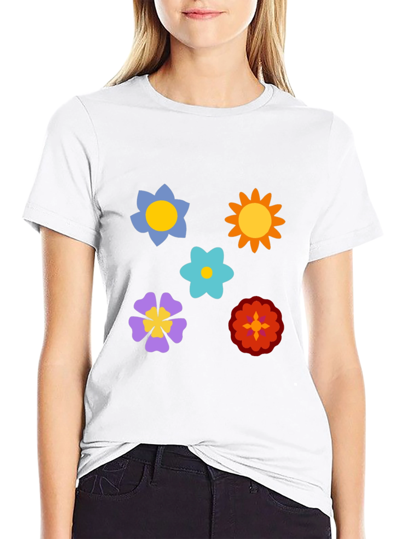 Floral Graphic Print T-Shirt