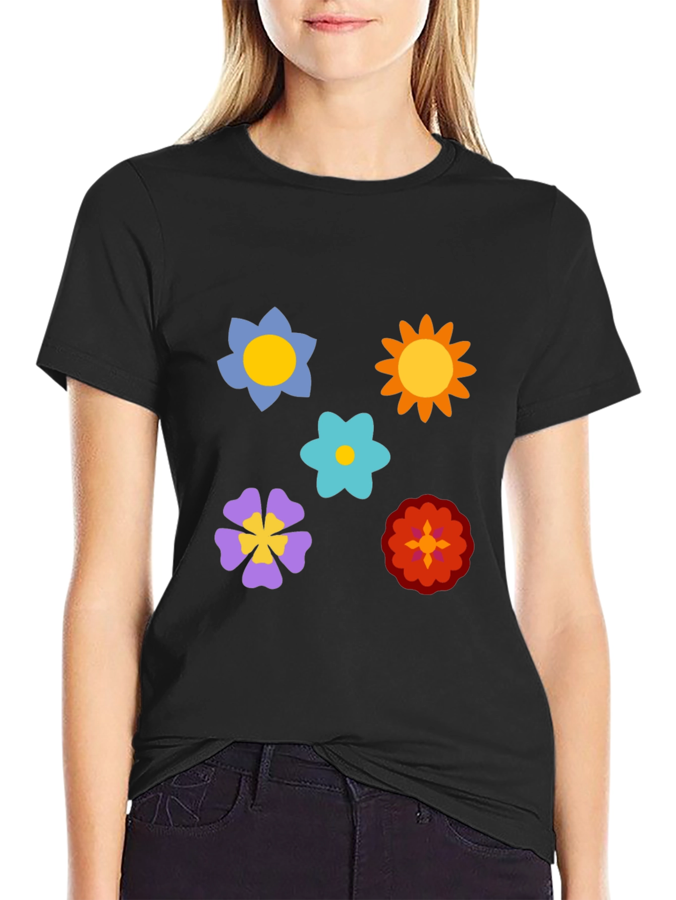 Floral Graphic Print T-Shirt