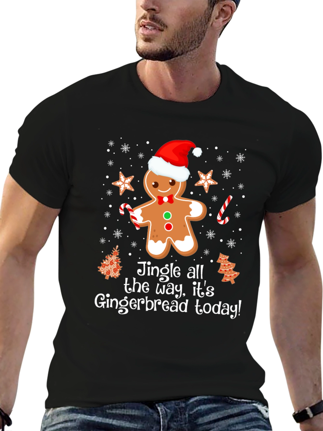 Gingerbread Holiday T-Shirt
