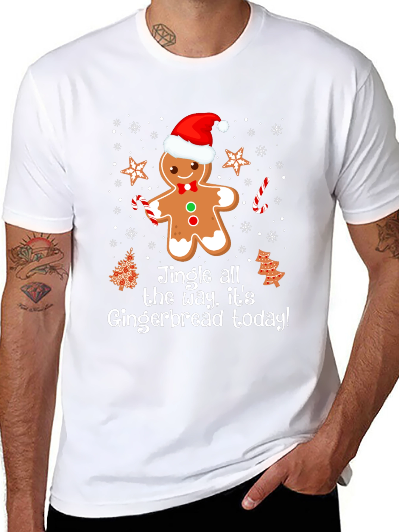 Gingerbread Holiday T-Shirt