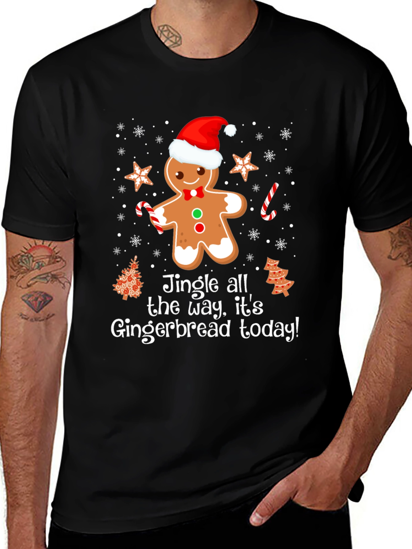 Gingerbread Holiday T-Shirt