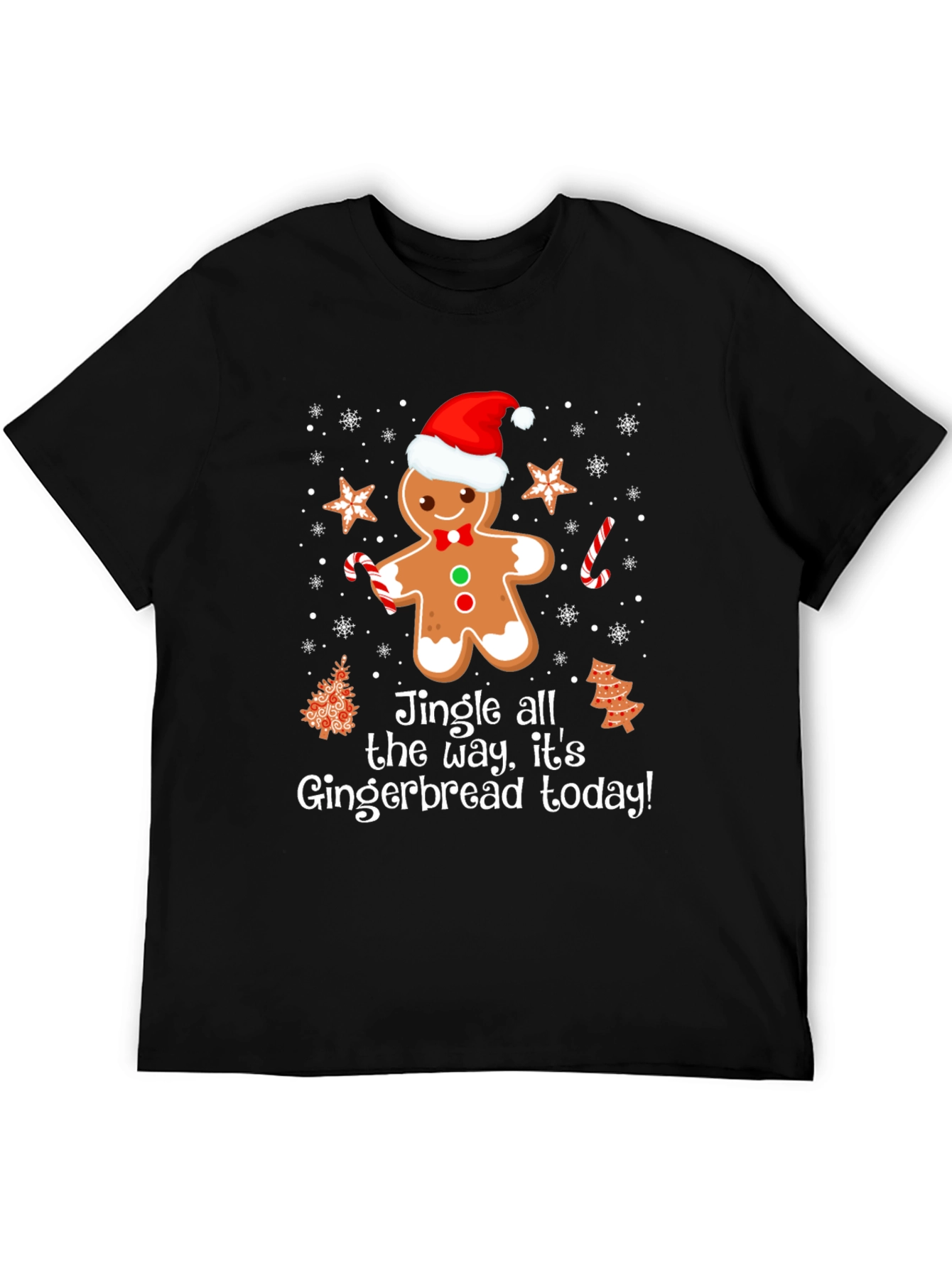 Gingerbread Holiday T-Shirt