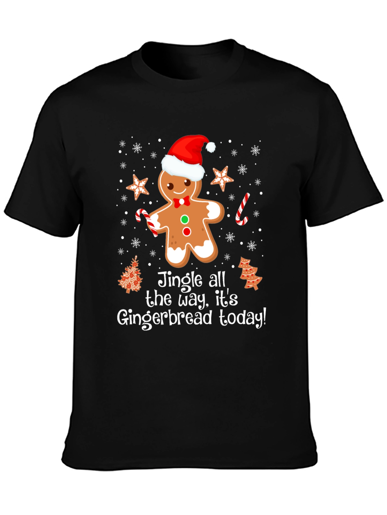 Gingerbread Holiday T-Shirt
