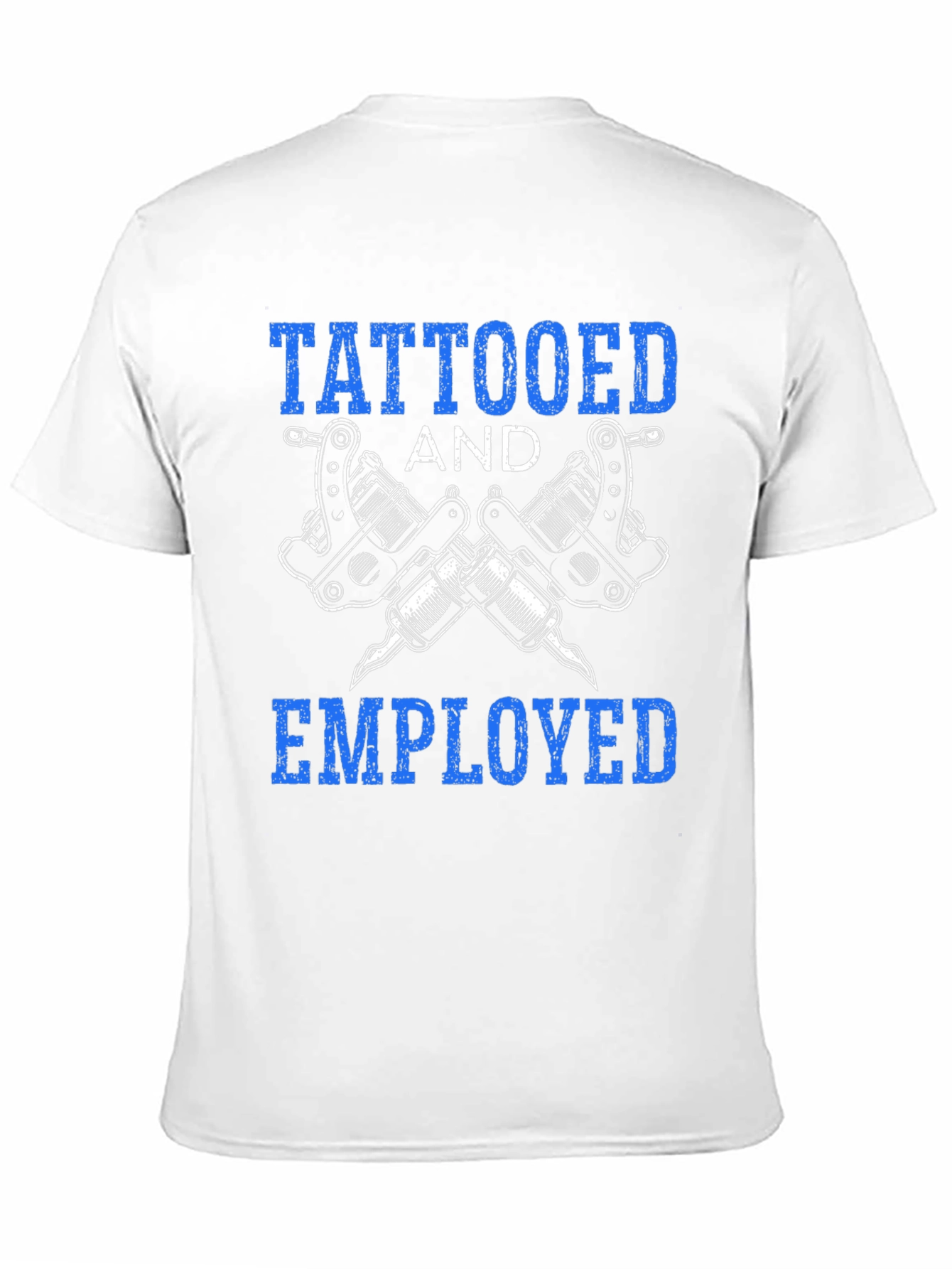 Tattooed and Employed Graphic T-Shirt - Black