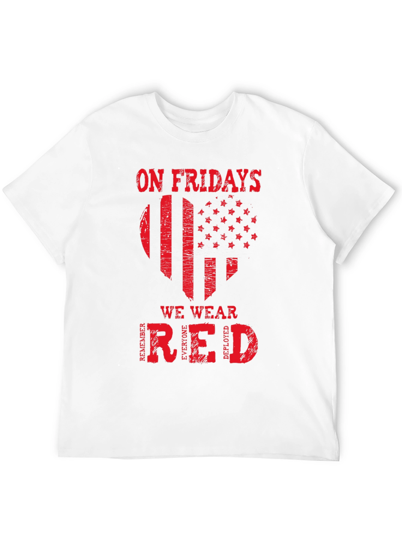 On Fridays We Wear RED T-Shirt