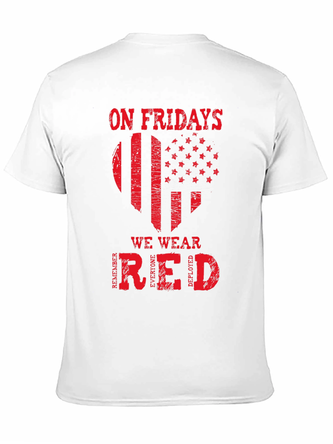 On Fridays We Wear RED T-Shirt