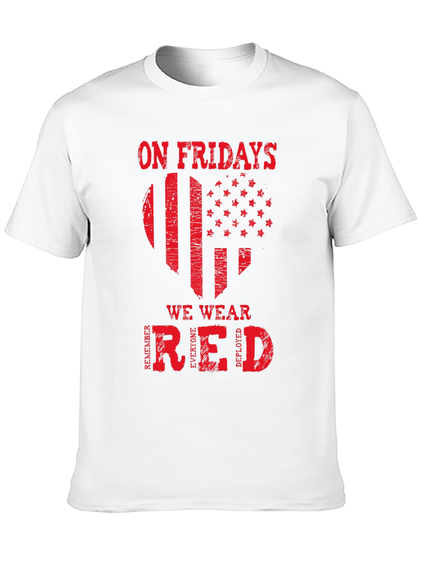 On Fridays We Wear RED T-Shirt
