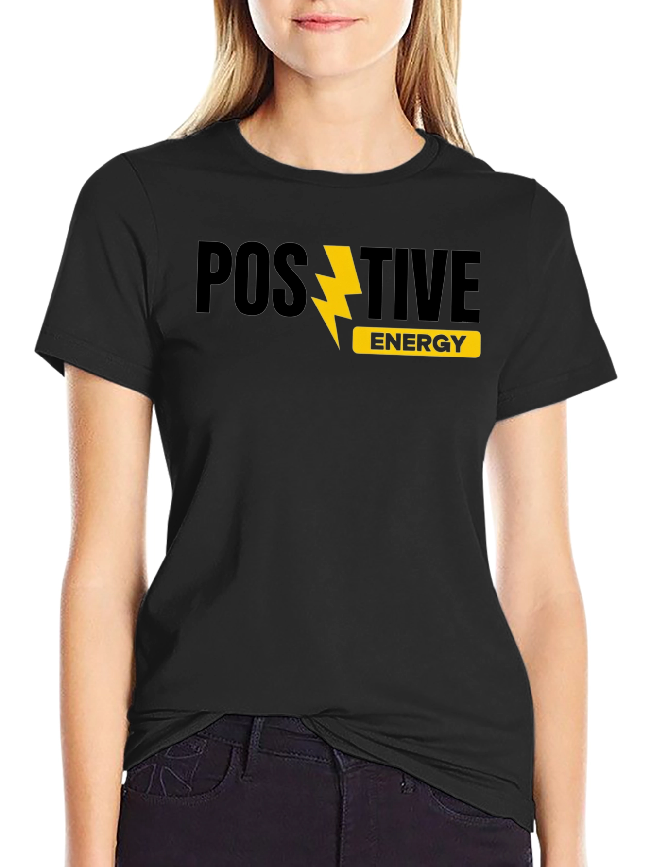 Positive Energy Graphic Tee - Trendy Menswear