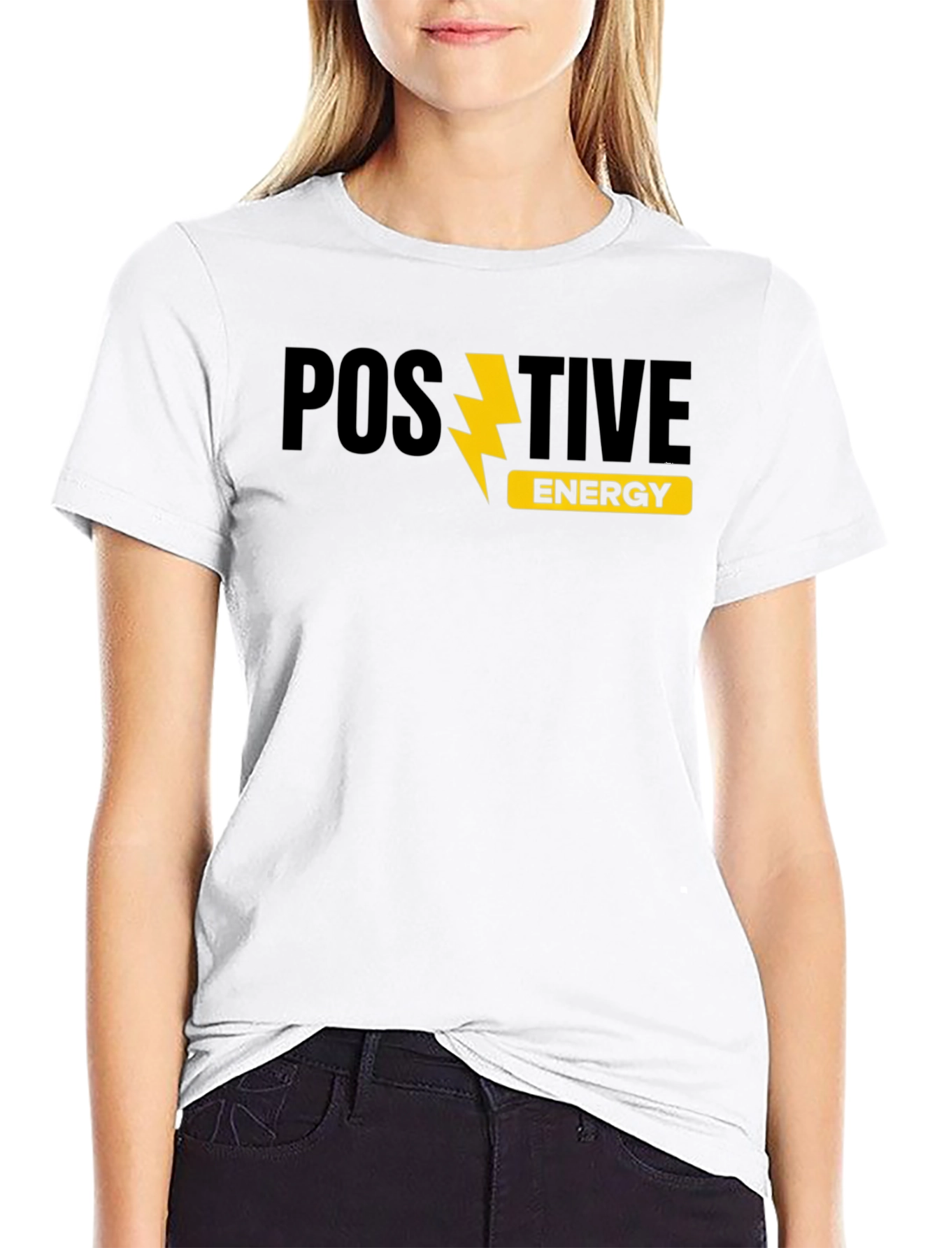 Positive Energy Graphic Tee - Trendy Menswear