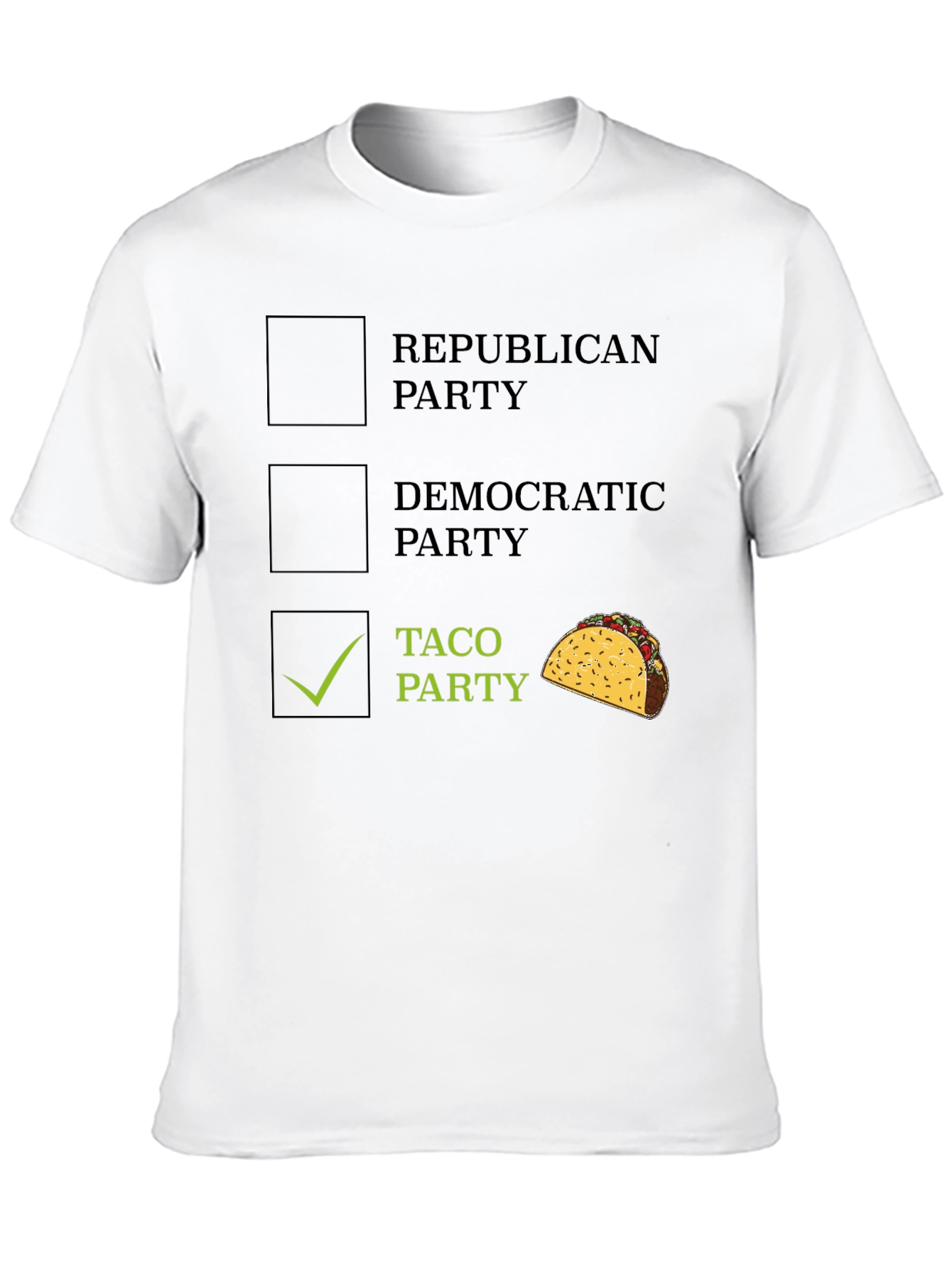 Taco Party Mens T-Shirt