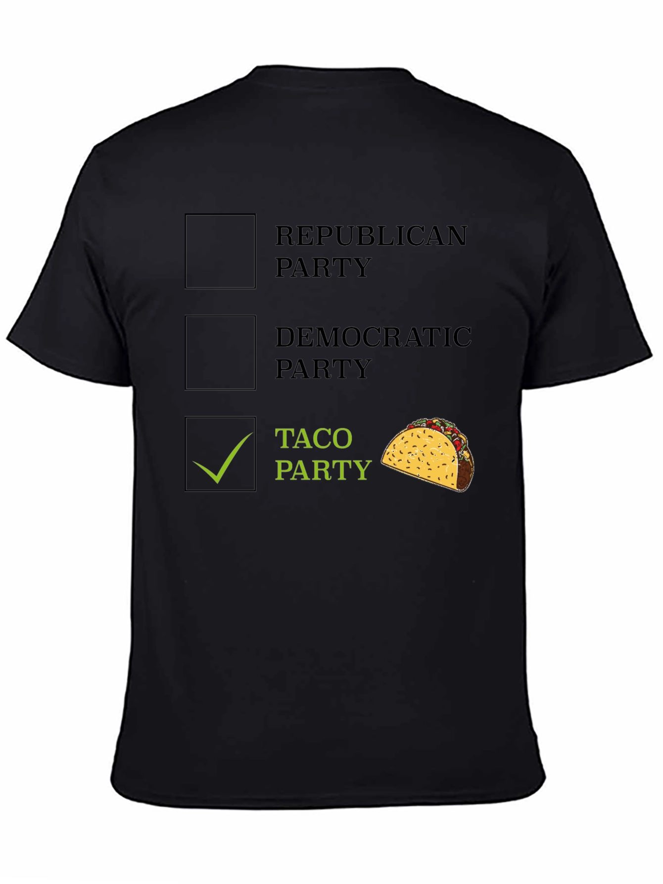 Taco Party Mens T-Shirt