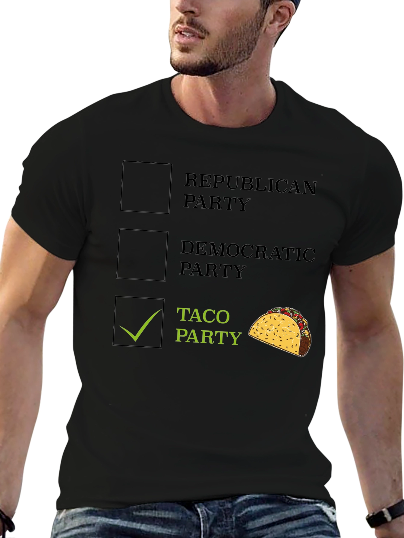 Taco Party Mens T-Shirt