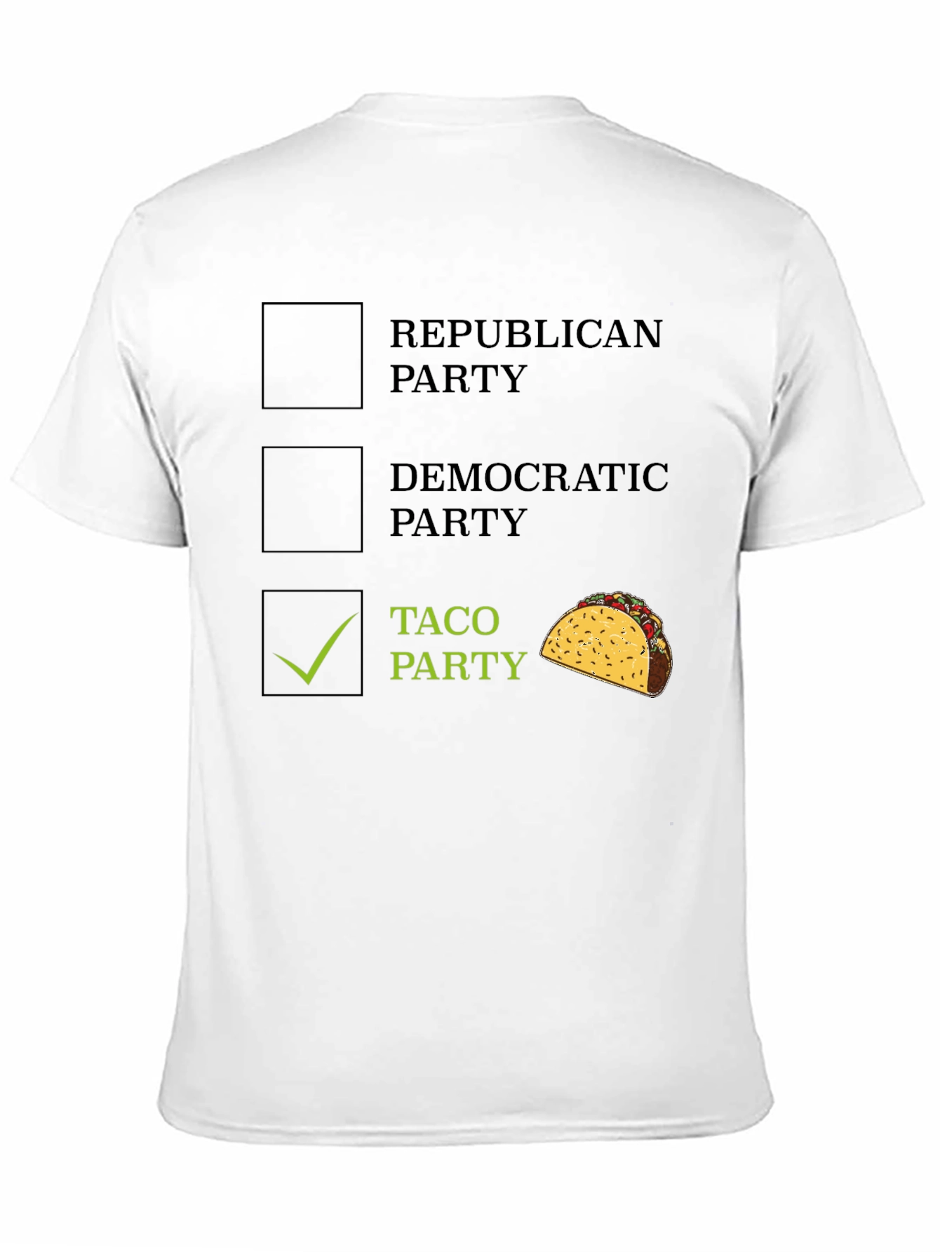 Taco Party Mens T-Shirt