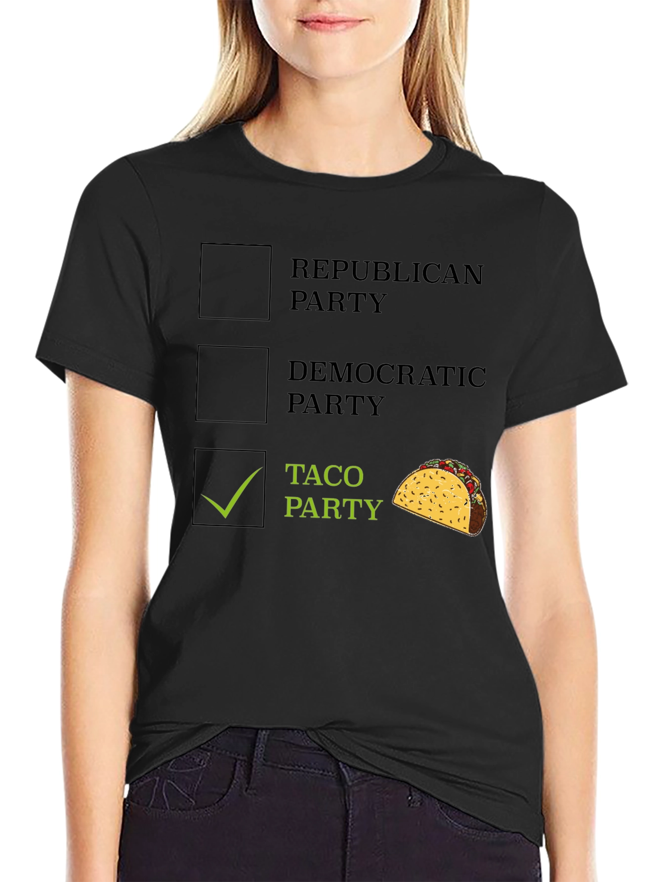Taco Party Mens T-Shirt