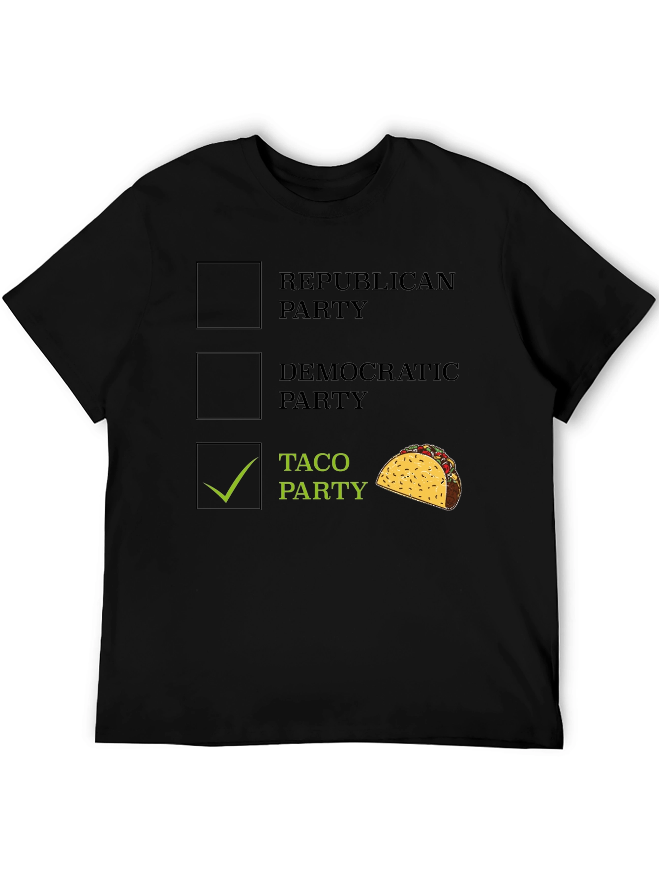 Taco Party Mens T-Shirt