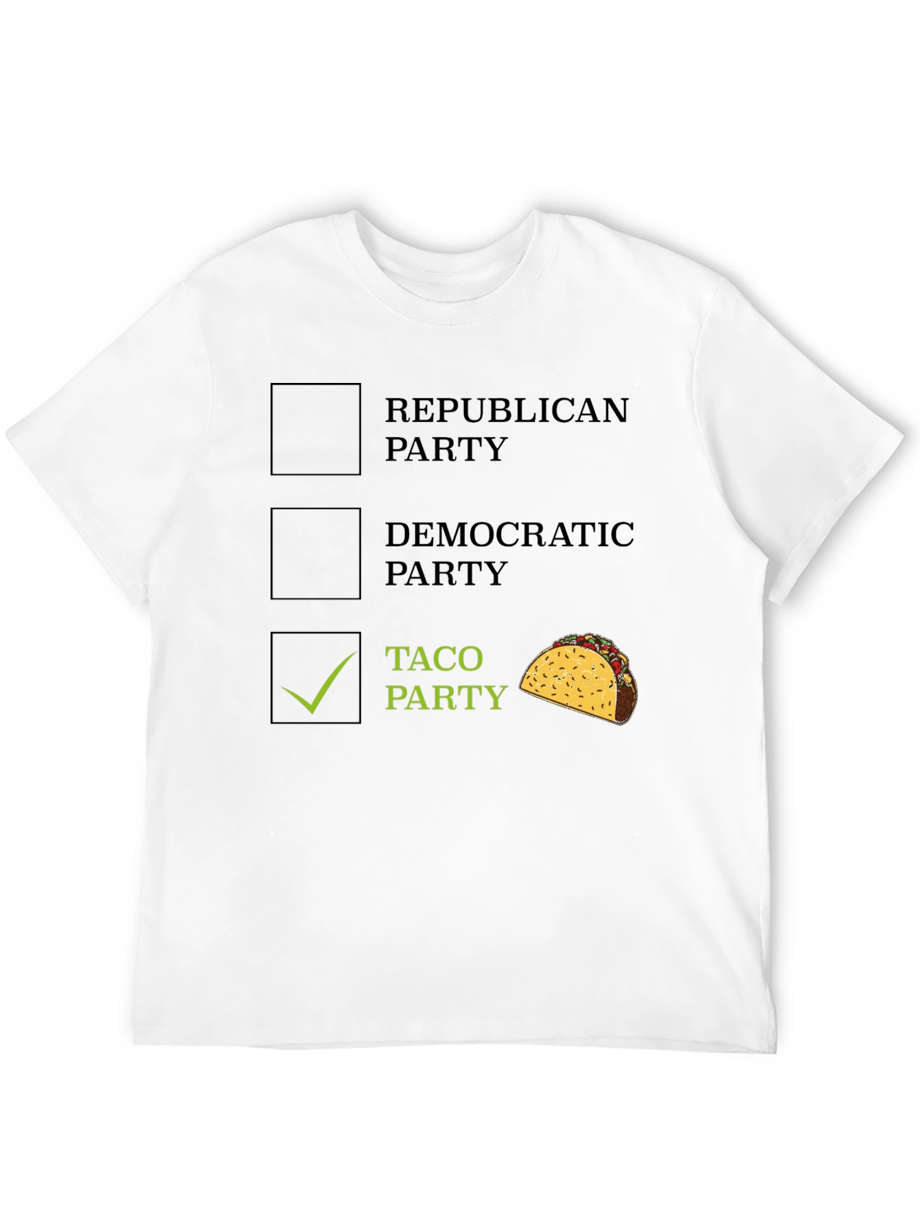 Taco Party Mens T-Shirt
